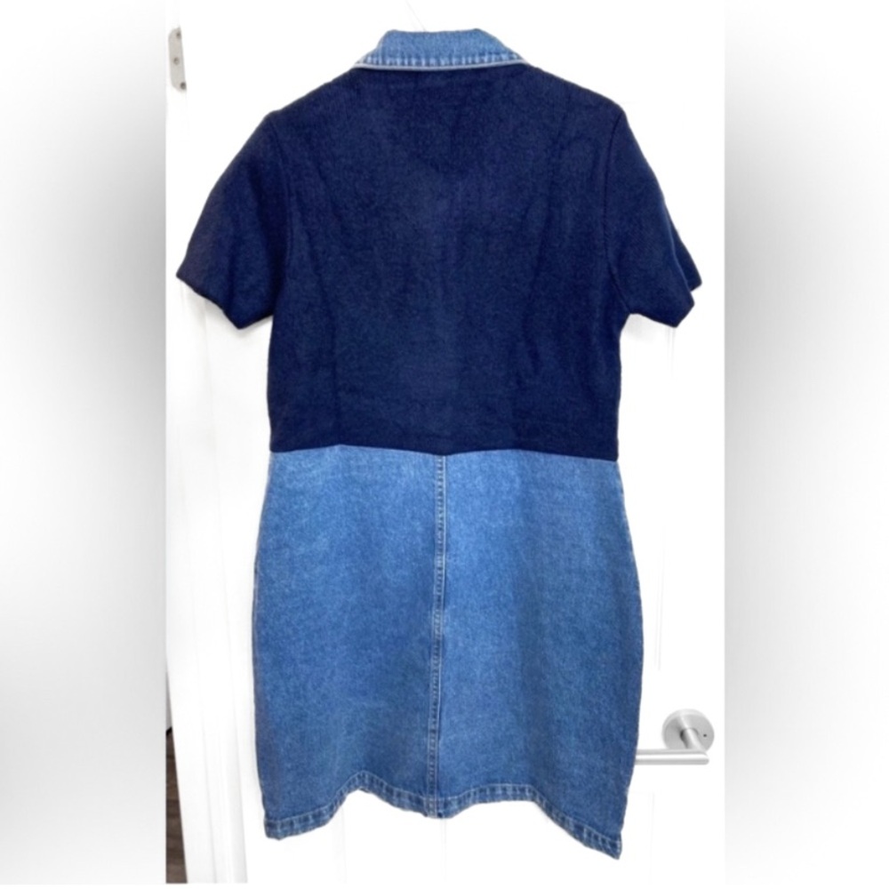 NWT - Anthropologie/Pilcro Denim Sweater Shirt Dress - Picture 5 of 7